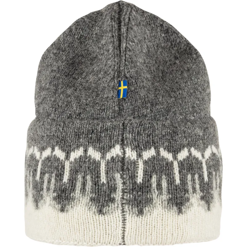 Fjallraven Ovik Path Knit Beanie Chalk White/Grey-2