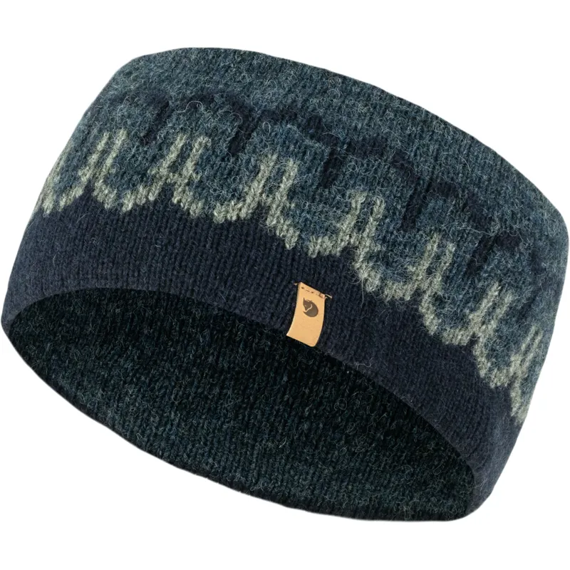 Fjallraven Ovik Path Knit Headband Dark Navy/Navy