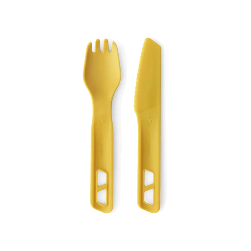 Sea to Summit Passage Cutlery Two-Piece Set Yellow