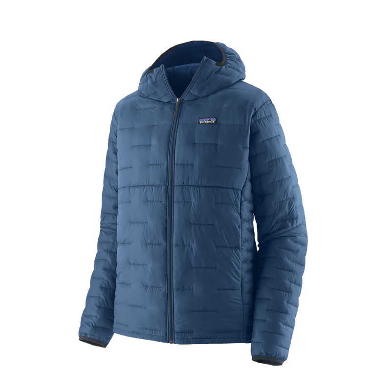 Patagonia Men's Micro Puff Hoodie Clement Blue