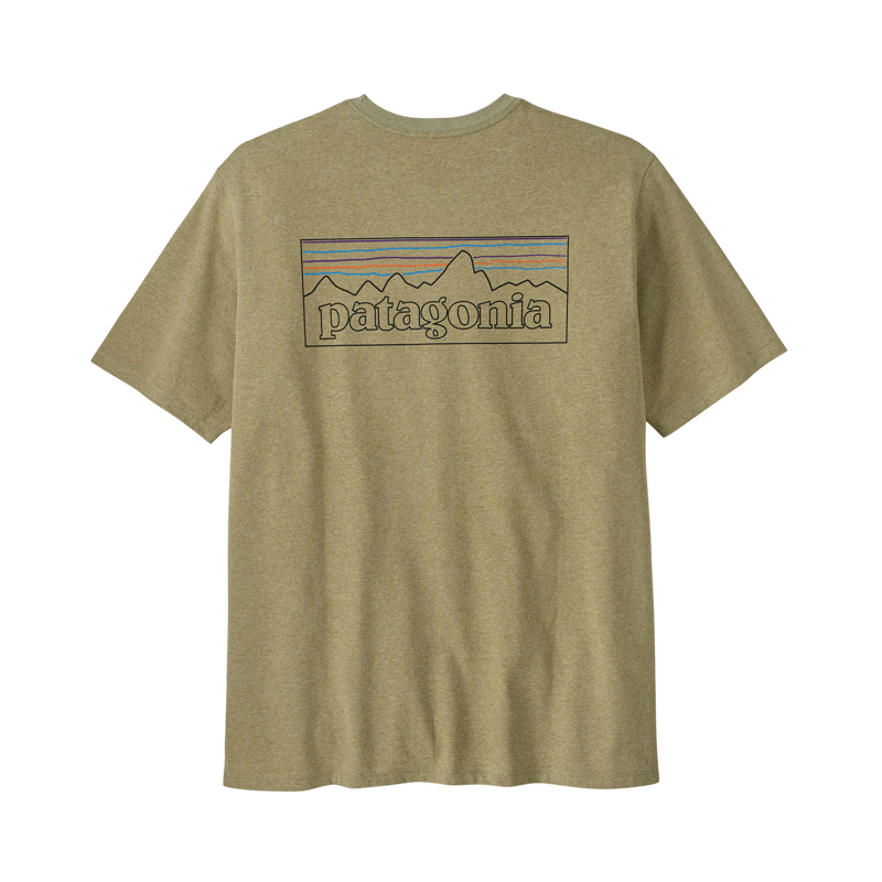 Patagonia P-6 Logo Responsibili-Tee P-6 Outline Gumtree Green -1