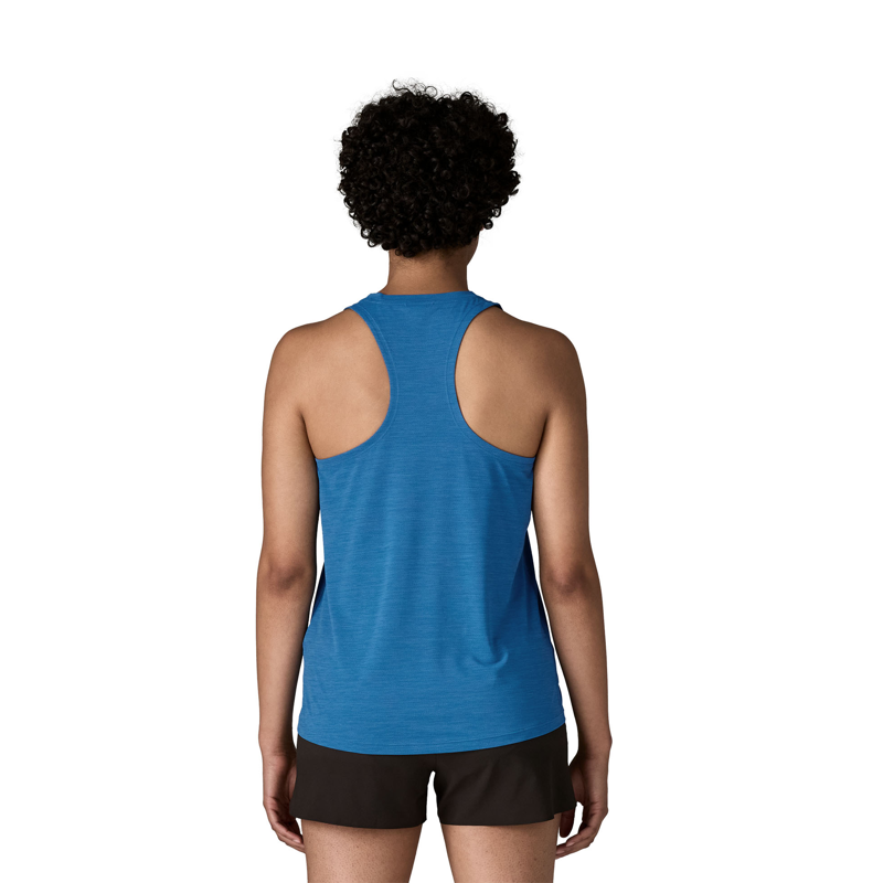 Patagonia Womens Capilene Cool Ultra Tank Aquatic Blue X-Dye-2