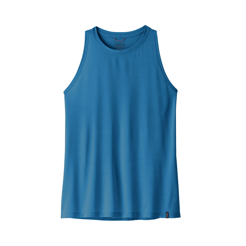 Patagonia Womens Capilene Cool Ultra Tank Aquatic Blue X-Dye