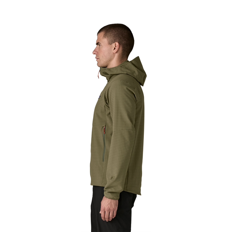 Patagonia Mens R1 TechFace Hoody Basin Green-2