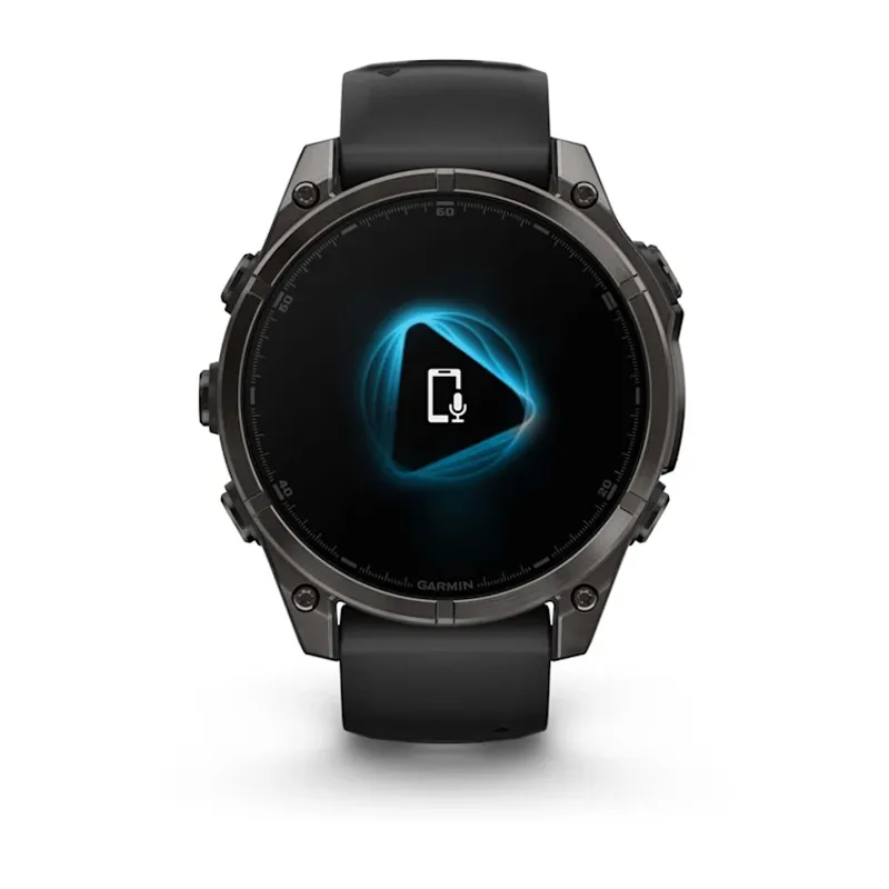 Garmin Fenix 8 AMOLED 47mm Ti Carbon Black w/Black Band DEACTIVATED-2