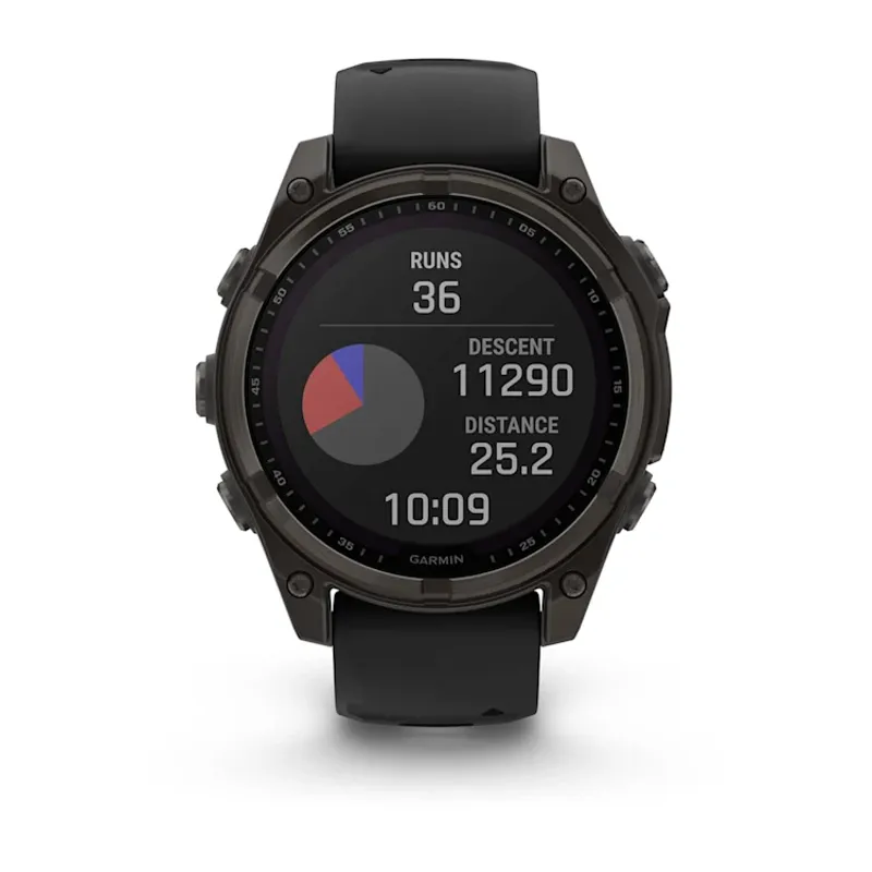 Garmin Fenix 8 Sapphire Solar 47mm Ti Carbon Black w/Black Band DEACTIVATED-7