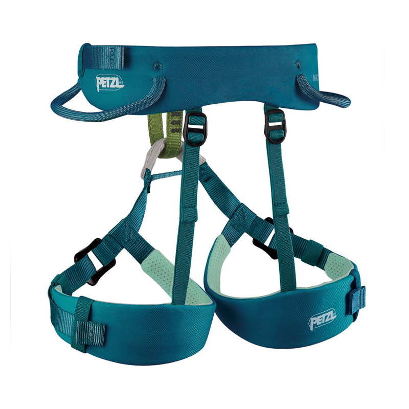 Petzl Macchu Childrens Harness Atlantic-1