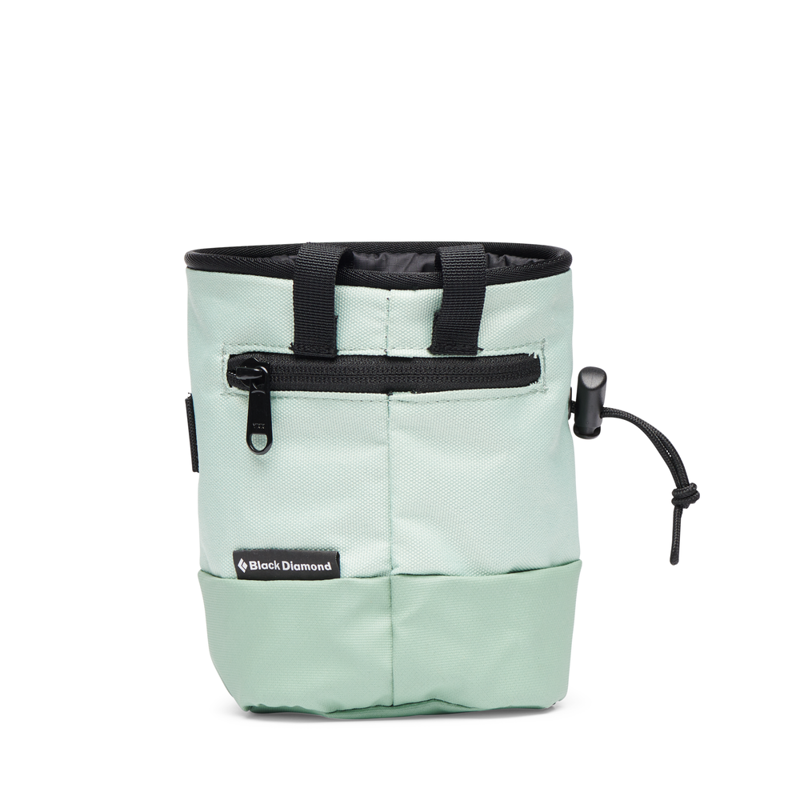 Black Diamond Mojo Zip Chalk Bag Foam Green-1