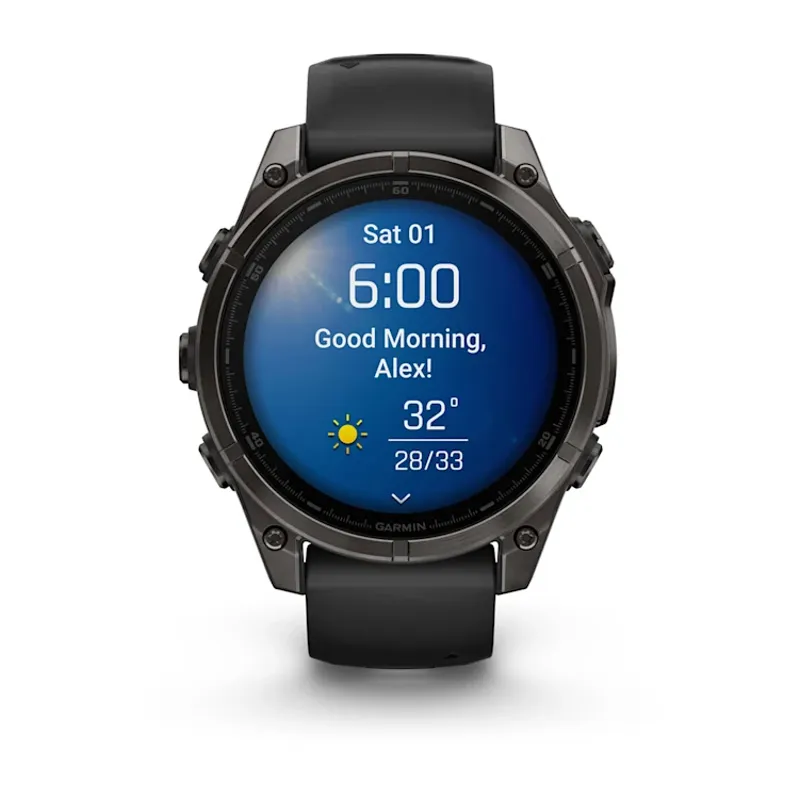 Garmin Fenix 8 AMOLED 47mm Ti Carbon Black w/Black Band DEACTIVATED-11