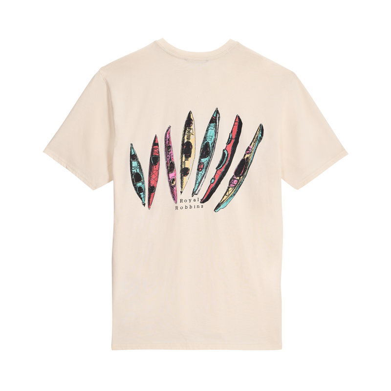 Royal Robbins Graphic Tee Chalk Paddle-1