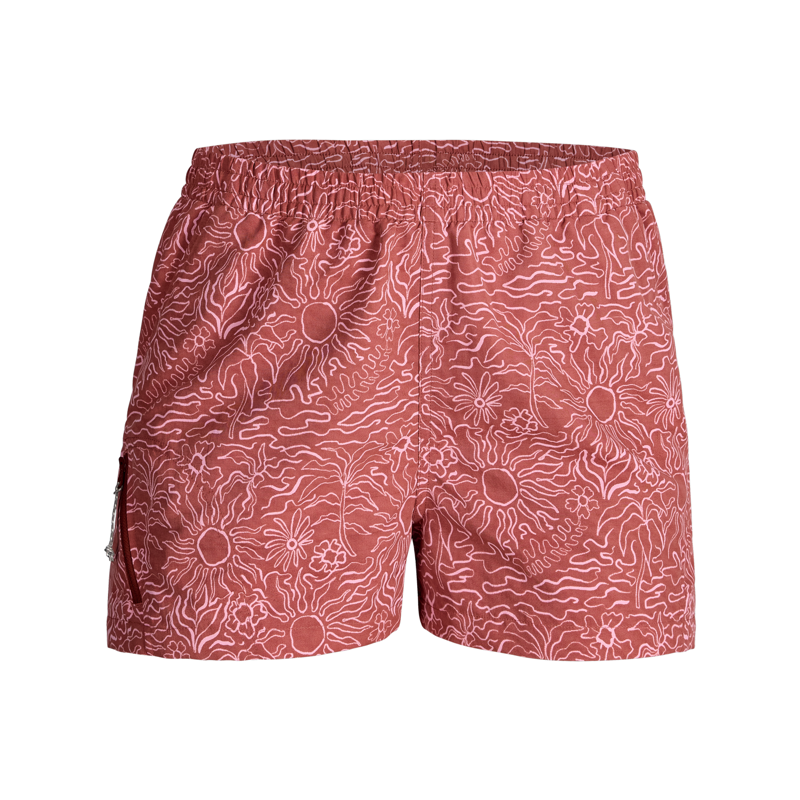 Royal Robbins Womens All In Short Mahogany Solar Pattern 