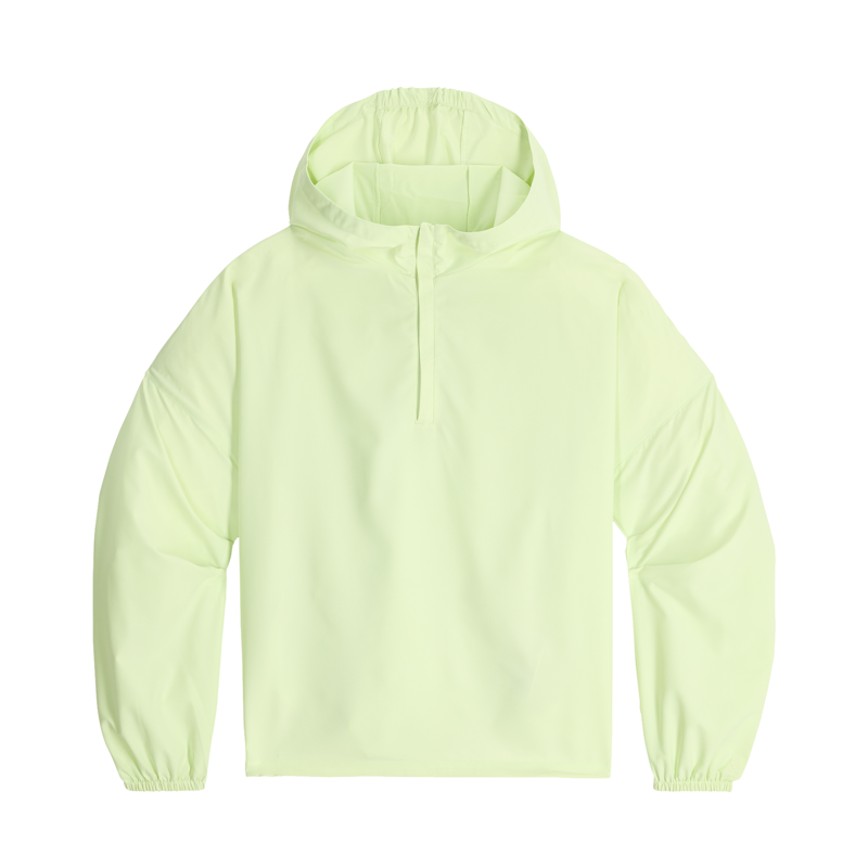 Royal Robbins Womens Salathe Sun Hoodie Lime Cream