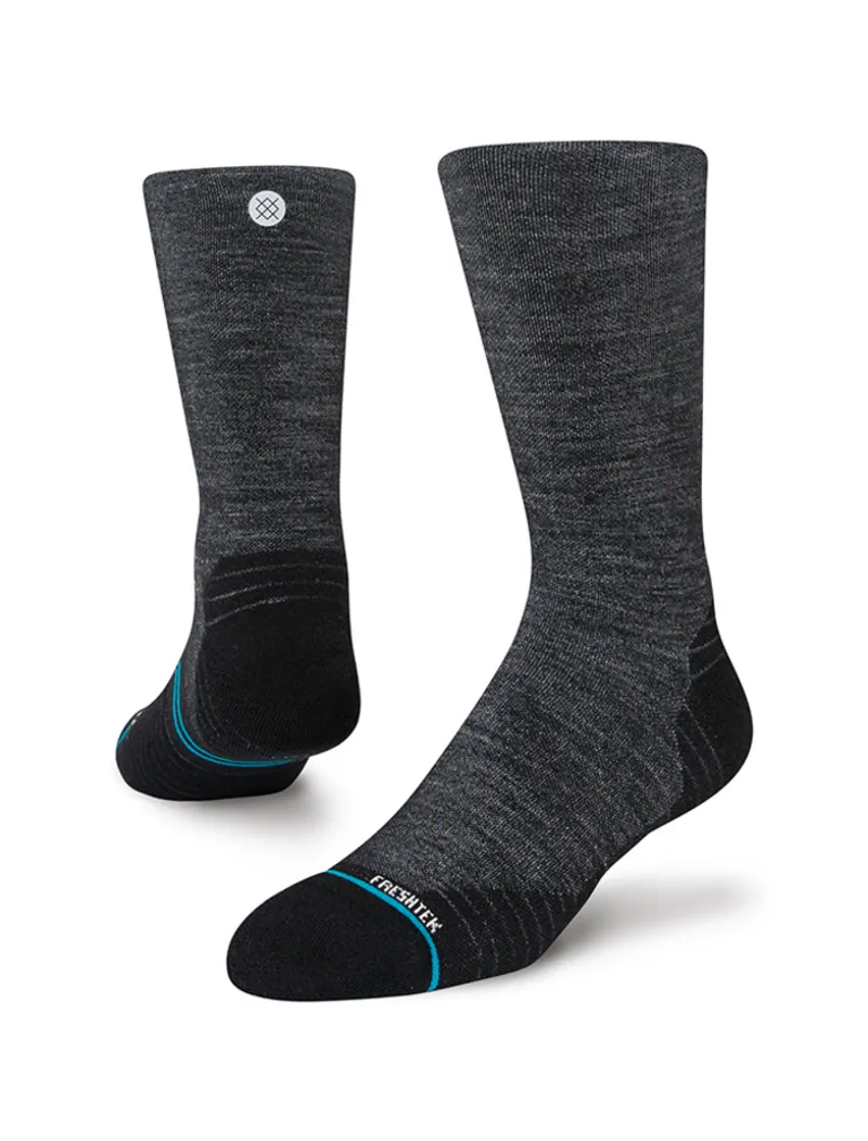 STANCE Unisex Run Light Crew Socks Black