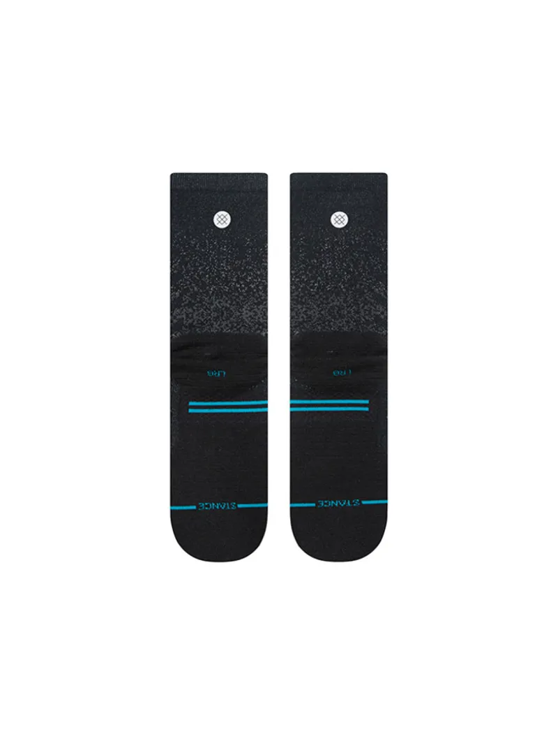 STANCE Unisex Run Light Crew Socks Black-2