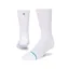 STANCE Unisex Run Light Crew Socks White