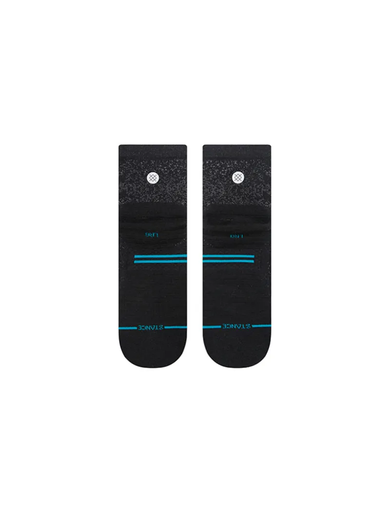 STANCE Run Light Quarter Socks Black-2