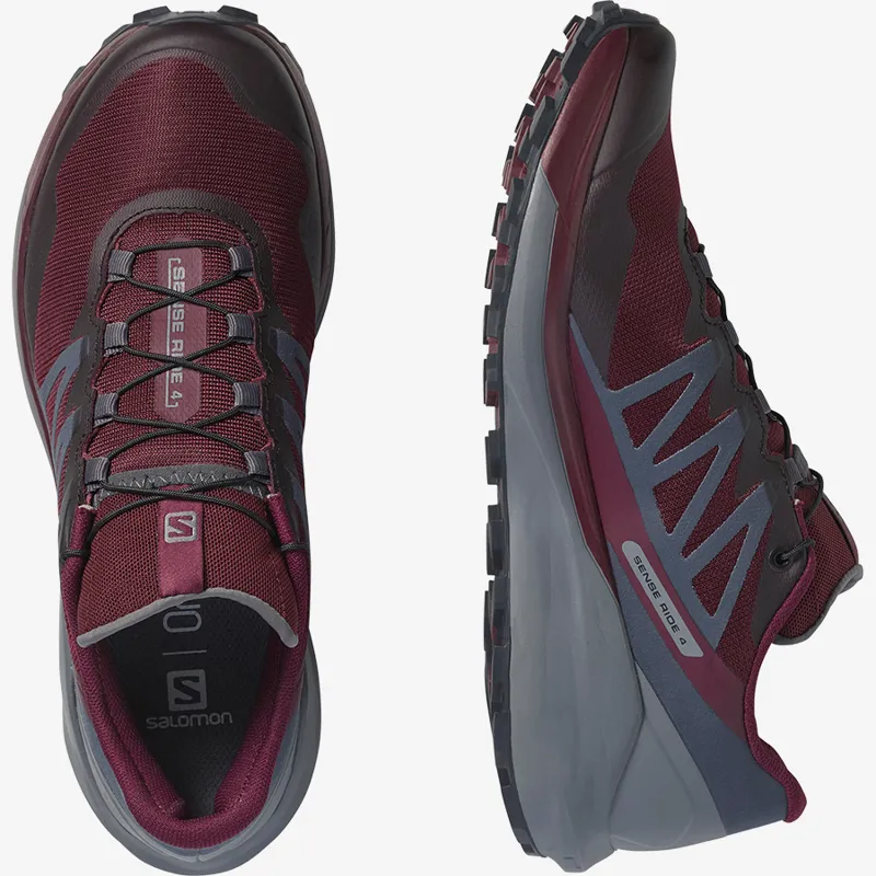 Salomon Womens Sense Ride 4 Wine-7