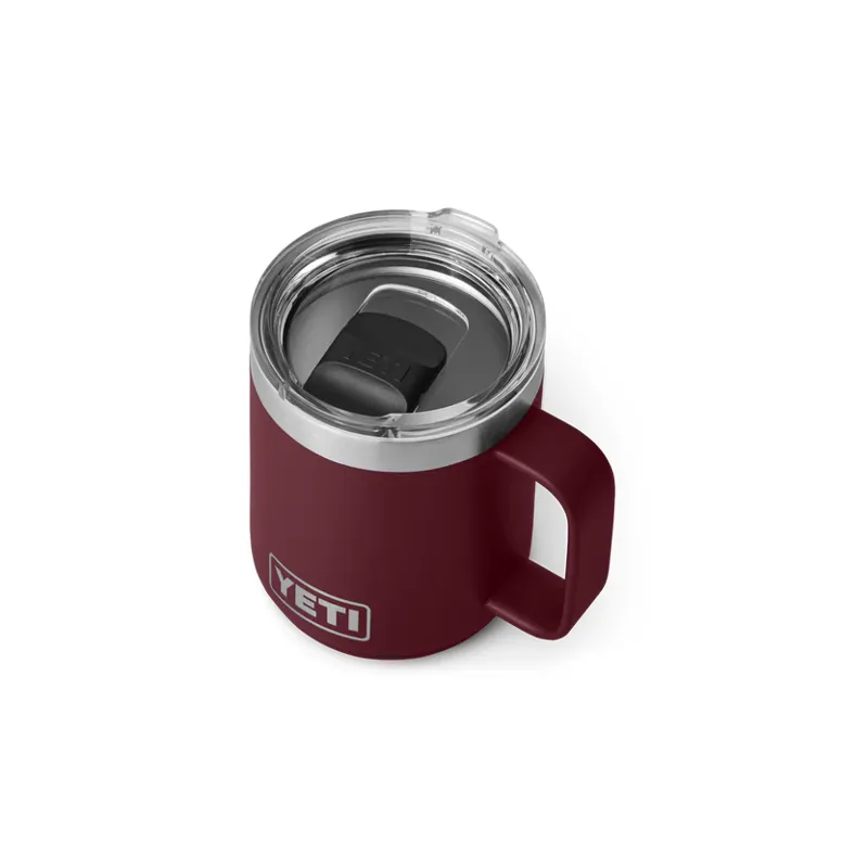 YETI Rambler 10oz Mug Mag Slider Lid 2.0 Wild Vine Red-1