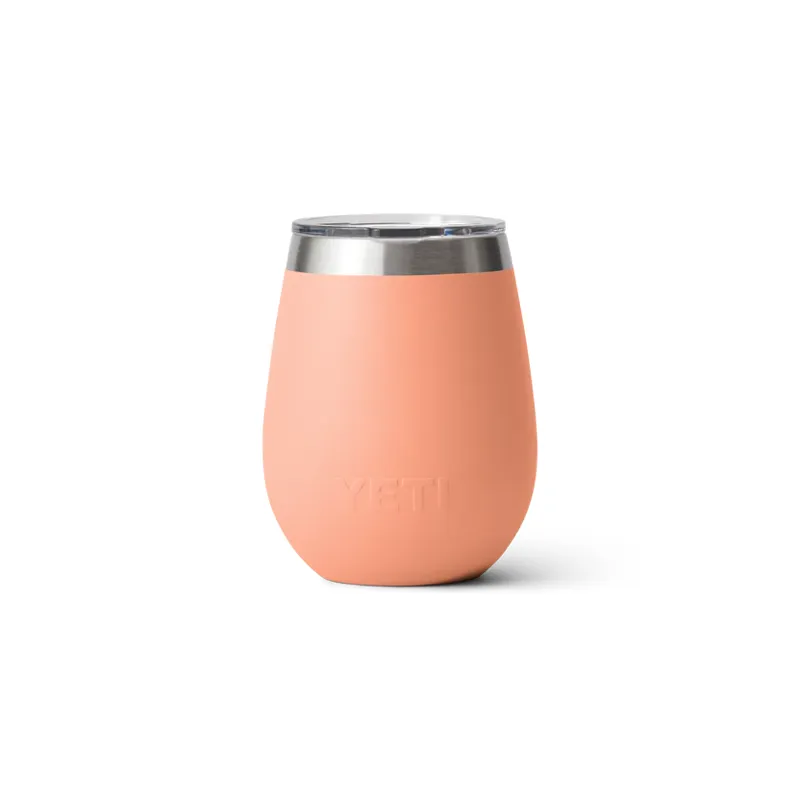 YETI Rambler 10oz Wine Tumbler Mag Slider Lowcountry Peach-1