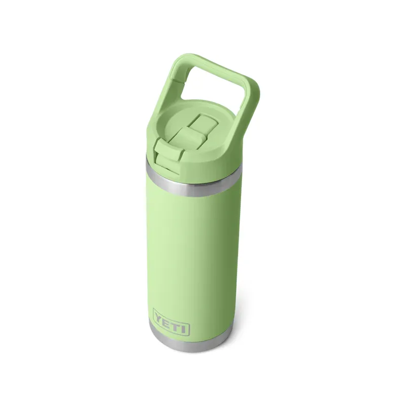 YETI Rambler 18oz Colour Straw Bottle 2.0 Key Lime-2