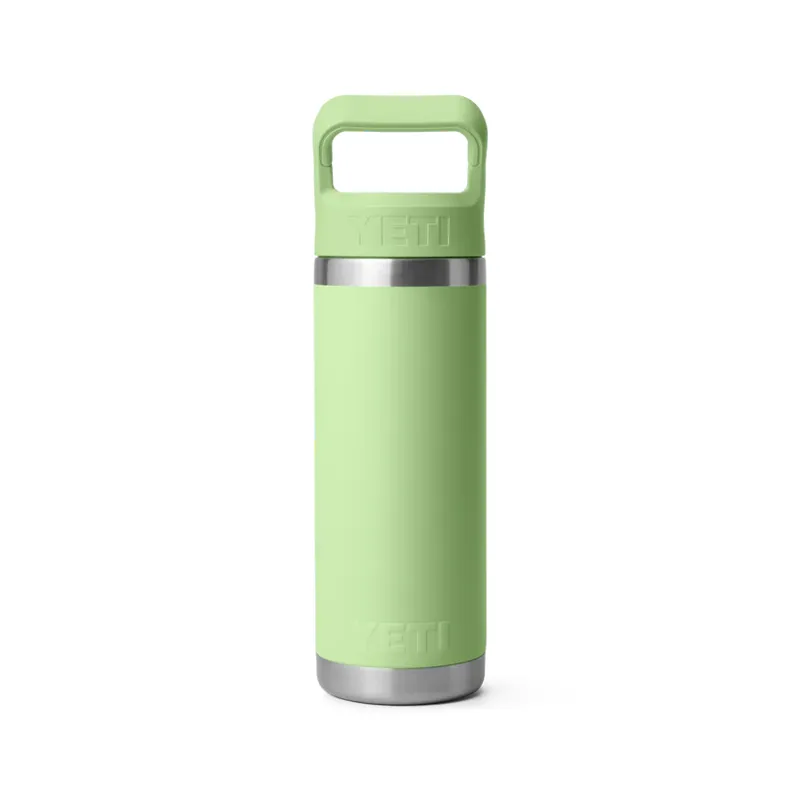YETI Rambler 18oz Colour Straw Bottle 2.0 Key Lime-1