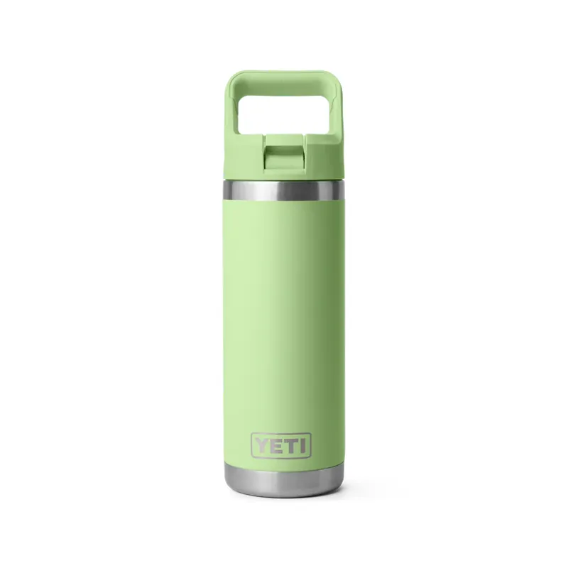 YETI Rambler 18oz Colour Straw Bottle 2.0 Key Lime