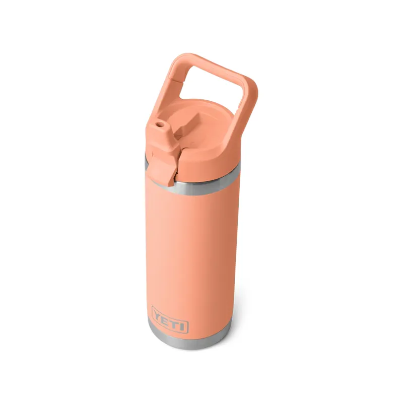 YETI Rambler 18oz Colour Straw Bottle 2.0 Lowcountry Peach-4
