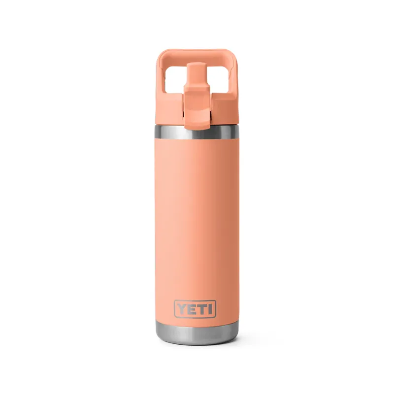 YETI Rambler 18oz Colour Straw Bottle 2.0 Lowcountry Peach-2