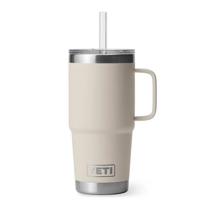 YETI Rambler 25oz Straw Mug 2.0 Cape Taupe