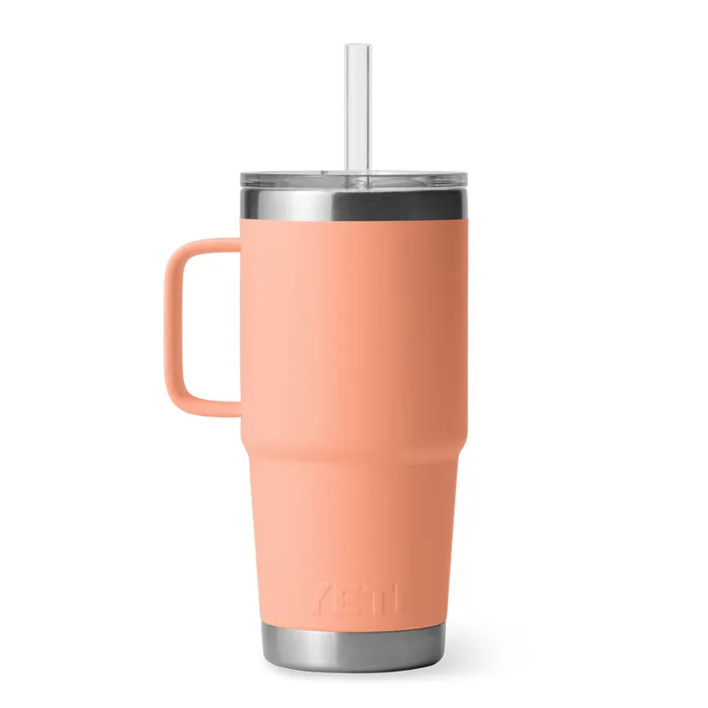 YETI Rambler 25oz Straw Mug 2.0 Lowcountry Peach-1