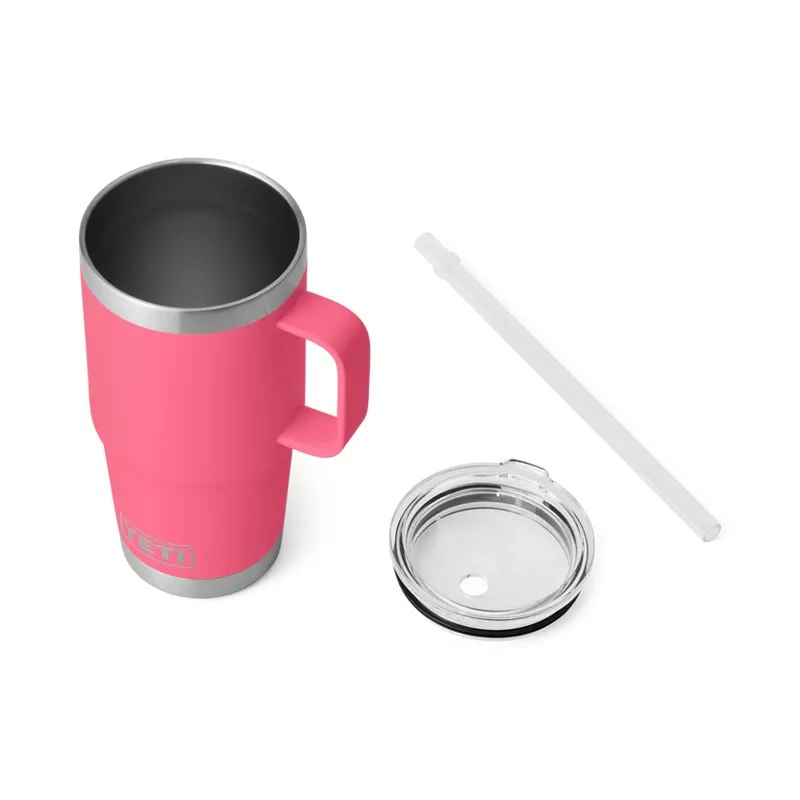 YETI Rambler 25oz Straw Mug 2.0 Tropical Pink-3
