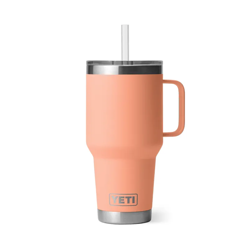 YETI Rambler 35oz Straw Mug 2.0 Lowcountry Peach