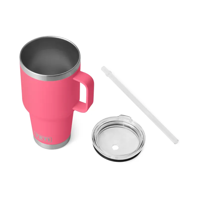 YETI Rambler 35oz Straw Mug 2.0 Tropical Pink-3