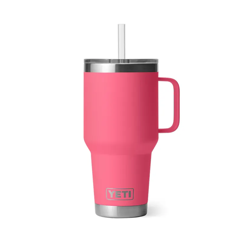 YETI Rambler 35oz Straw Mug 2.0 Tropical Pink