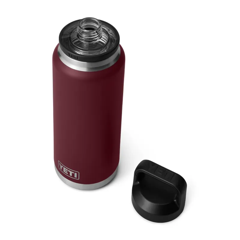 YETI Rambler 36oz Bottle Chug Cap Wild Vine Red-1