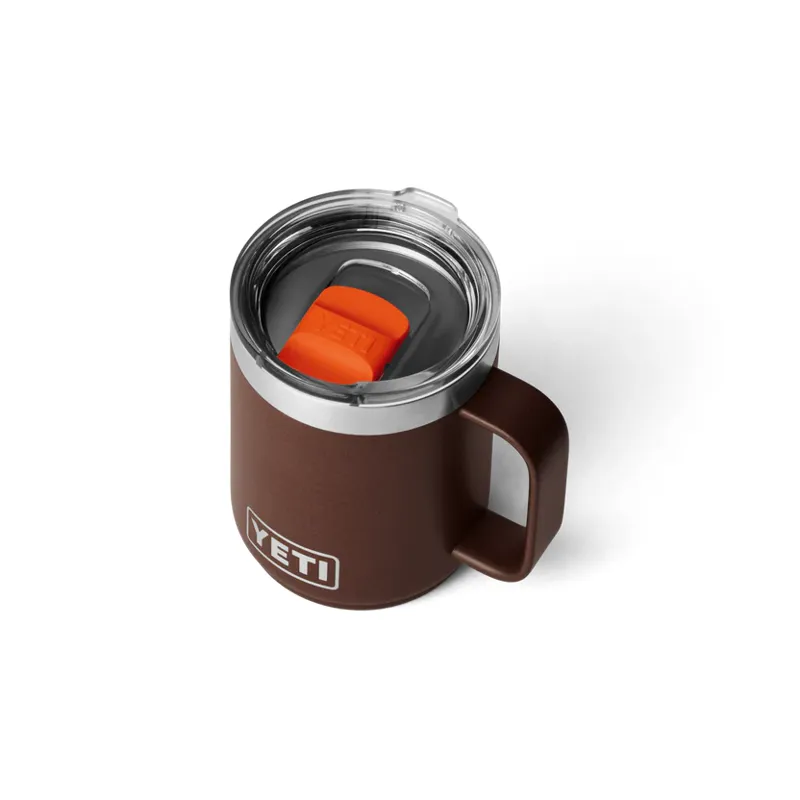 YETI Rambler 10oz Mug Mag Slider Lid 2.0 Wetlands Brown-2