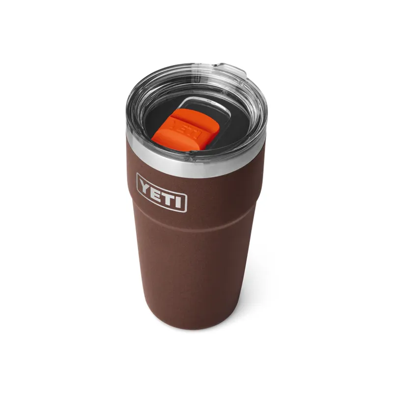 YETI Rambler 20oz Stackable Cup 2.0 Wetlands Brown-2