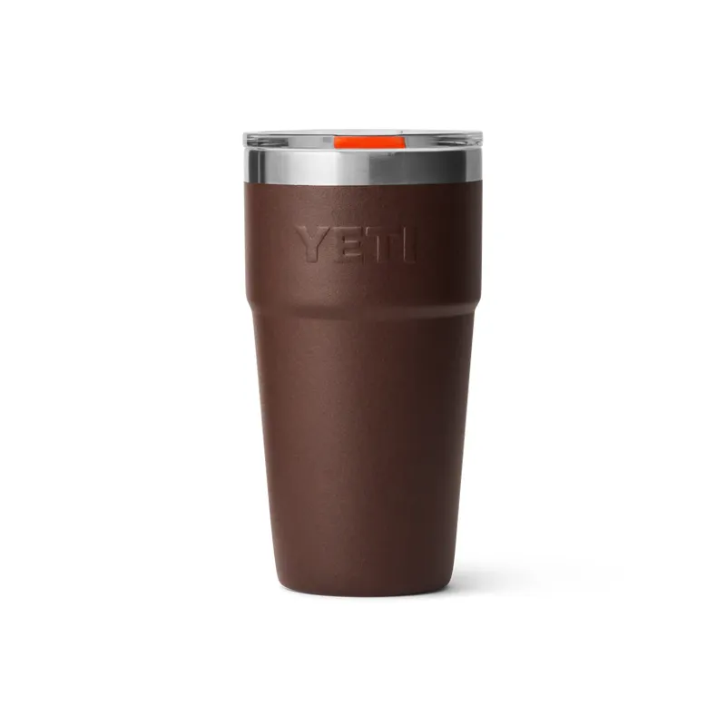 YETI Rambler 20oz Stackable Cup 2.0 Wetlands Brown-1