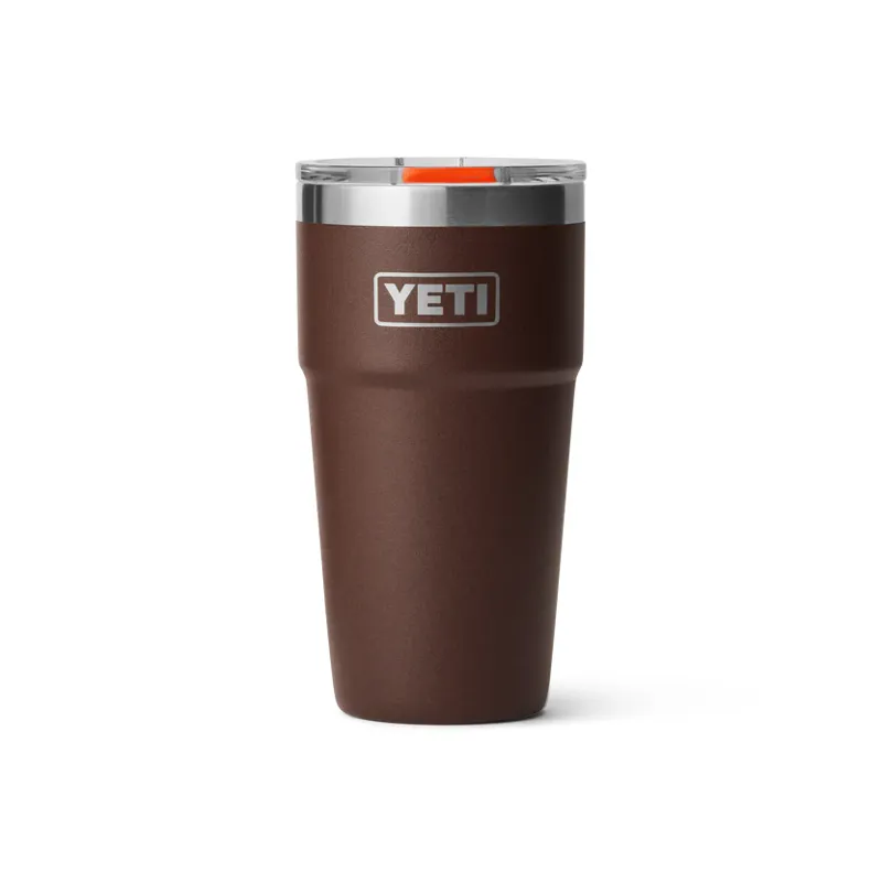YETI Rambler 20oz Stackable Cup 2.0 Wetlands Brown
