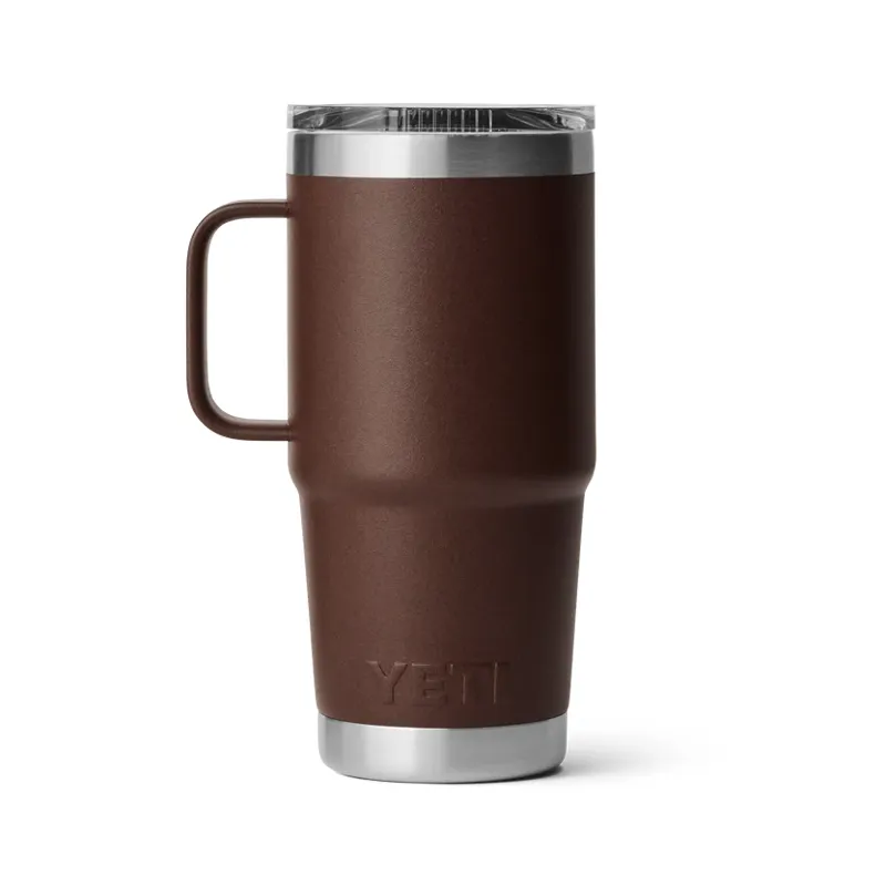 YETI Rambler 20oz Travel Mug 2.0 Wetlands Brown-2