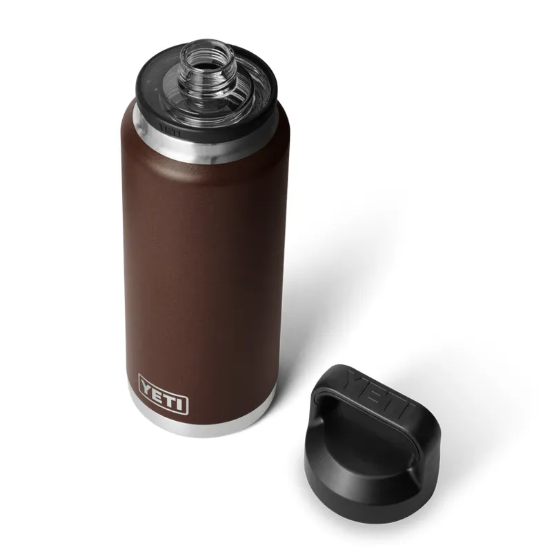 YETI Rambler 36oz Bottle Chug Cap Wetlands Brown-1