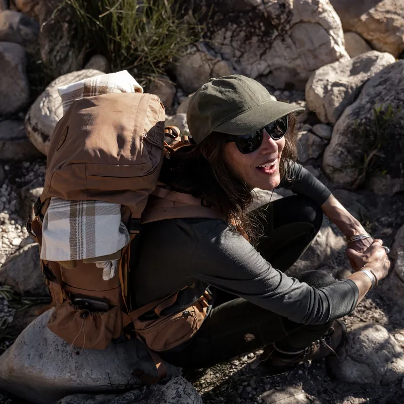 Fjallraven Women's Singi Flannel Overshirt Chalk White/Dune Beige-8