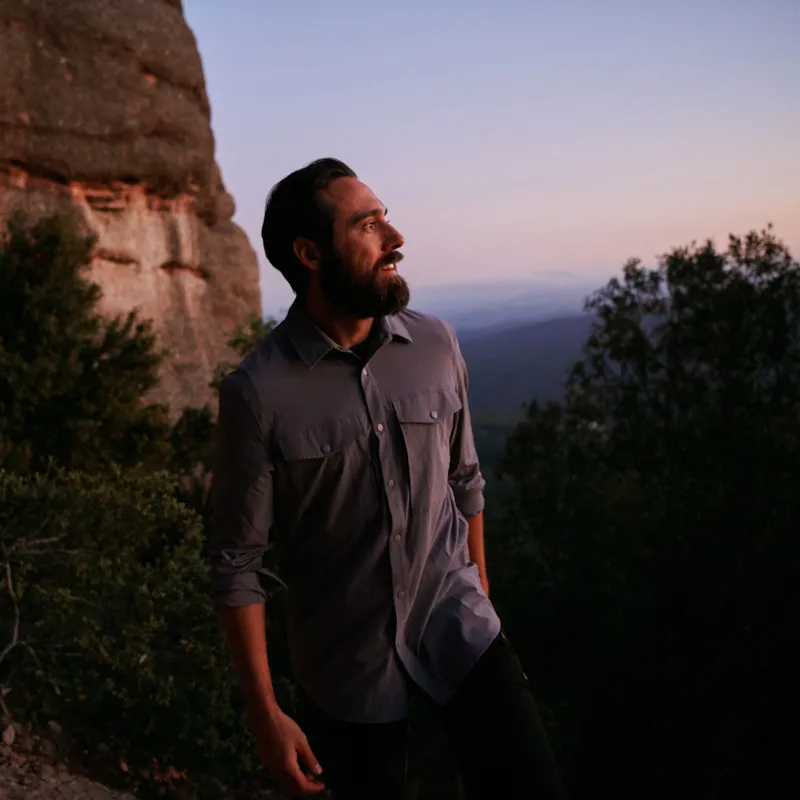 Fjallraven Mens Abisko Trekking Shirt Patina Green-7