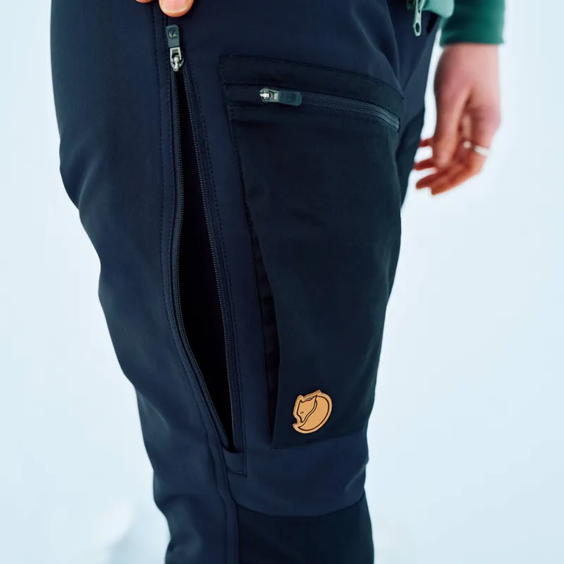 Fjallraven Women's Keb Agile Winter Trousers Black-2