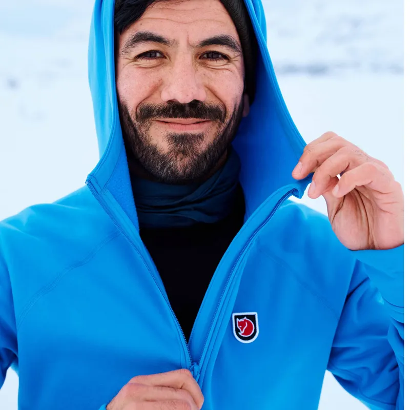 Fjallraven Men's Expedition Fleece Hoodie UN Blue-12