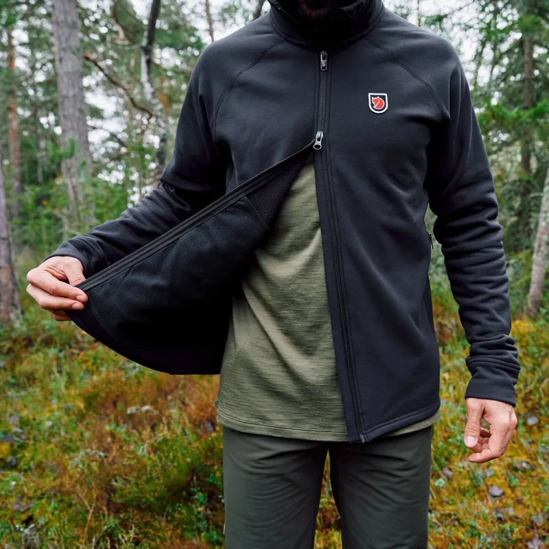 Fjallraven Men's Expedition Fleece Hoodie Black-12
