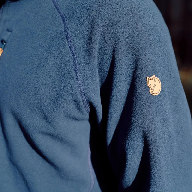 Fjallraven Men's Ovik Lite Fleece Half Zip Black-11