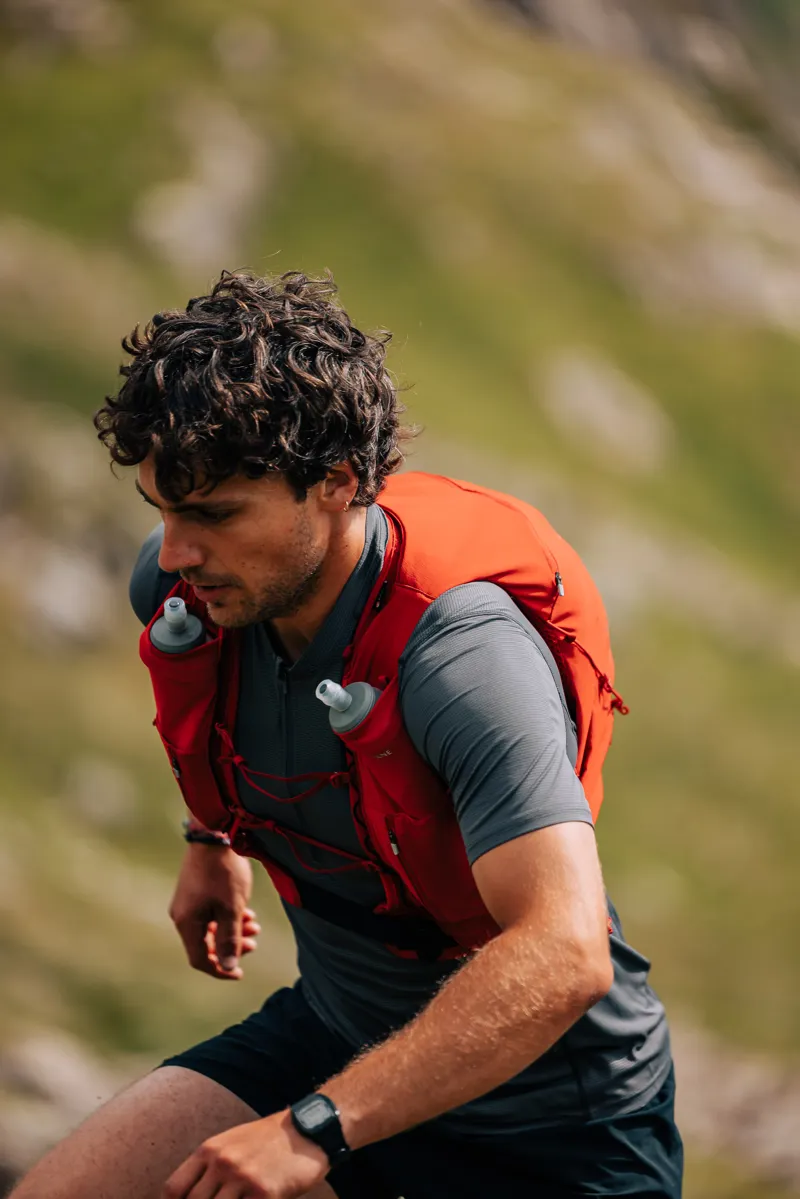 Montane Mens Dart Nano Zip T-Shirt Electric Blue-6