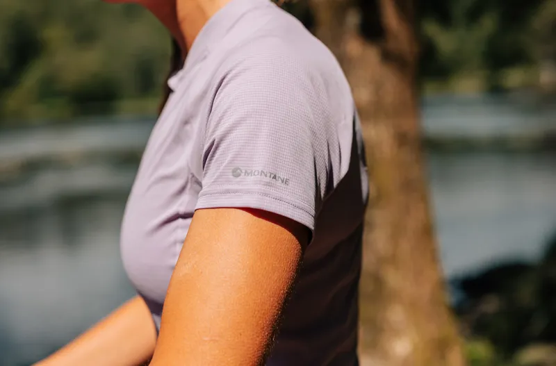 Montane Womens Dart Nano Zip T-Shirt Allium-9