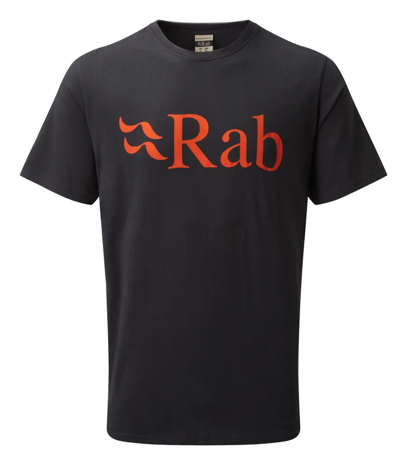 Rab Mens Stance Logo Tee Beluga 